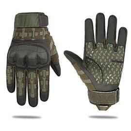 Men’s protective combat gloves used by the military in camouflage military sports